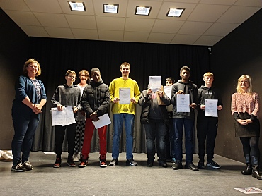 Siegerehrung Schachturnier