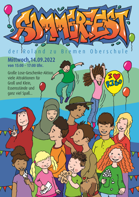Flyer Schulfest 2022